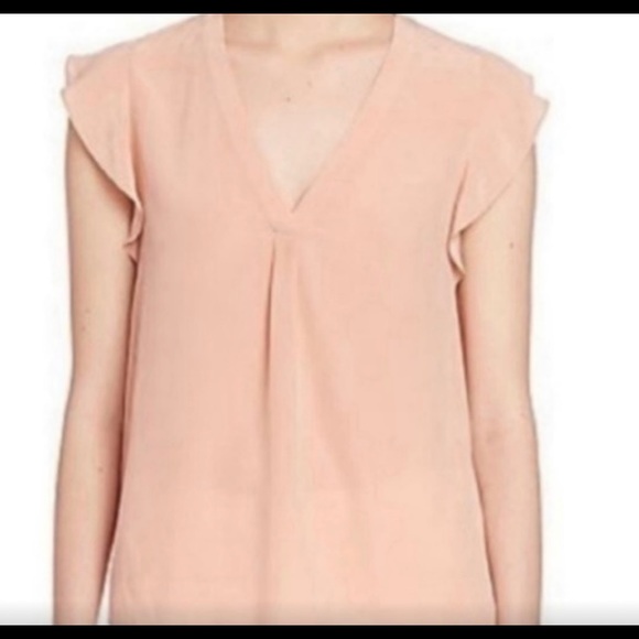 Joie V-neck silk top - Picture 3 of 4